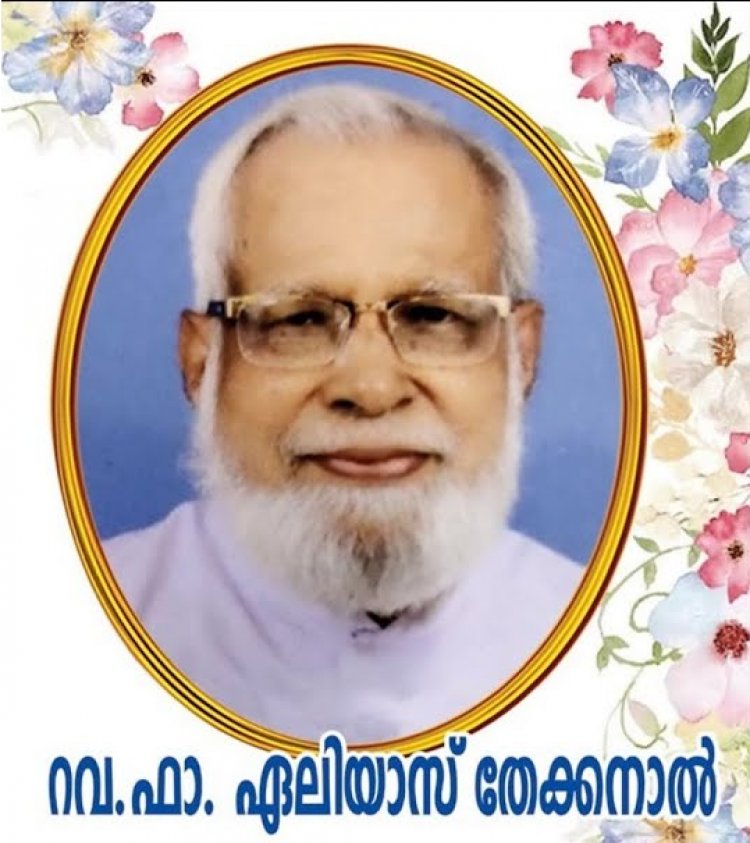 റവ. ഫാദർ ഏലിയാസ് തേക്കനാൽ അച്ഛന്റെ ഒന്നാം ചരമ വാർഷികവും