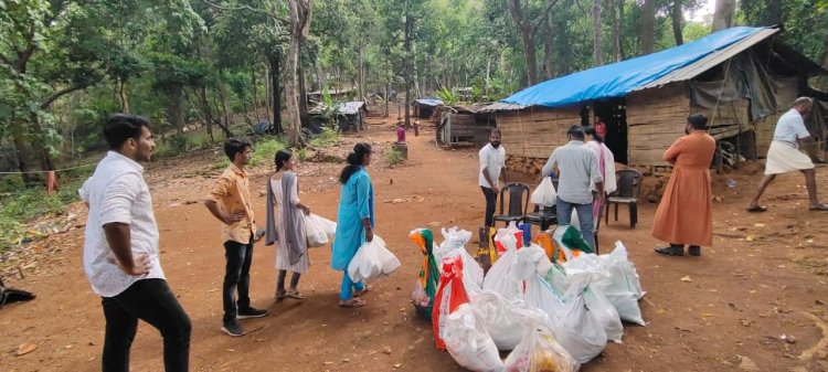 ആദിവാസി ഊരുകളിലെ കുടുംബങ്ങൾക്ക് സഹായ ഹസ്തവുമായി MCYM റാന്നി മേഖല.