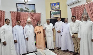 വിദ്യാഭ്യാസ മേഖലയിലെ പ്രതിസന്ധി  കത്തോലിക്കാ മാനേജ്മെന്റ് പ്രതിനിധികൾ മുഖ്യമന്ത്രിയുമായി ചർച്ച നടത്തി