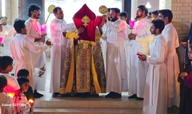 പ്രോജജ്വല പ്രഭയിൽ ഉയർപ്പ്തിരുന്നാൾ