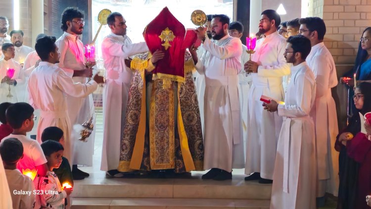പ്രോജജ്വല പ്രഭയിൽ ഉയർപ്പ്തിരുന്നാൾ