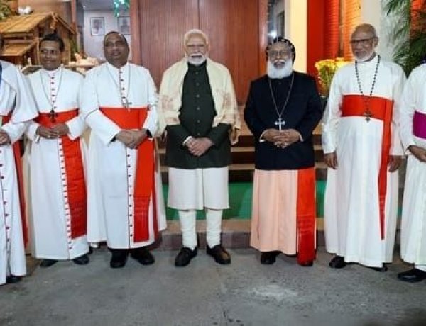 തിരുപിറവി സന്ദേശം പകർന്ന് പ്രധാനമന്ത്രി