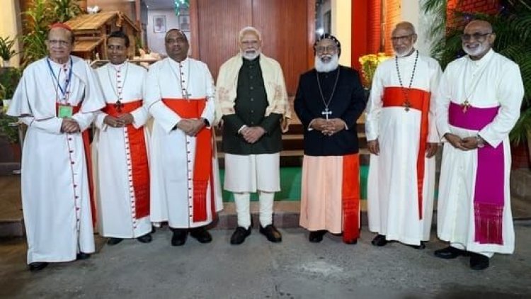 തിരുപിറവി സന്ദേശം പകർന്ന് പ്രധാനമന്ത്രി