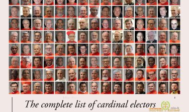 പുതിയ പോപ്പിനെ തെരഞ്ഞെടുക്കുന്നതിനുള്ള പേപ്പൽ കോൺക്ലേവ്‌ മേയ്‌ ഏഴിന്‌ നടക്കും